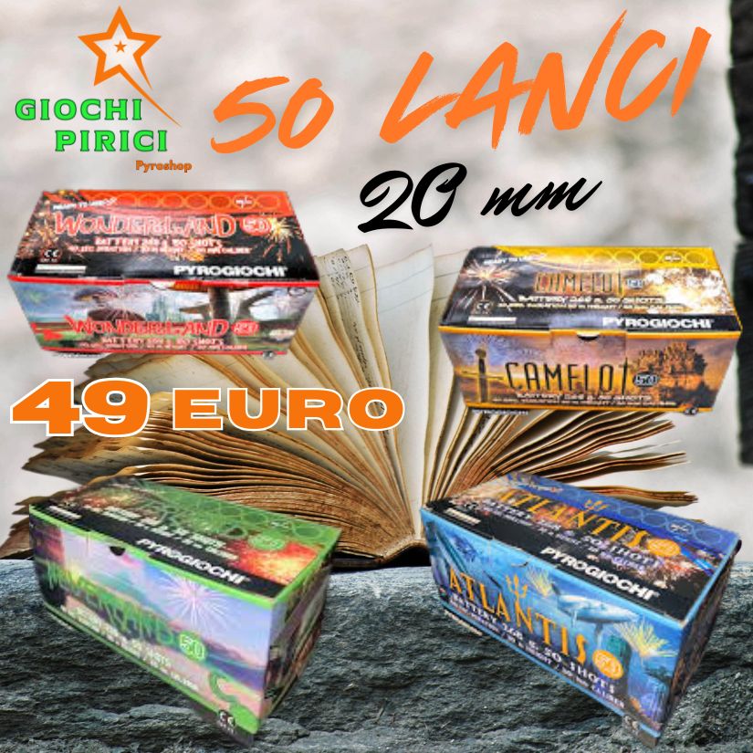 Promo 42906 Lanci 50 Cal.20mm